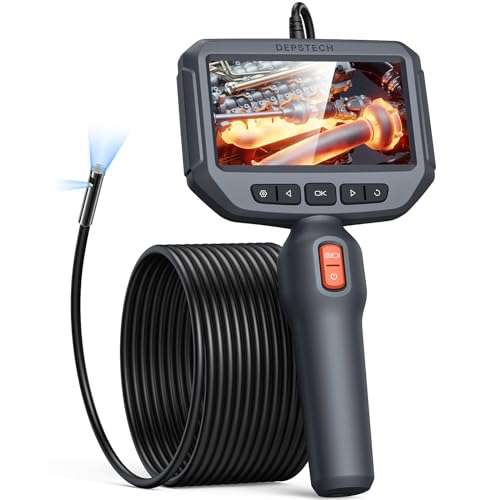 Caméra inspection canalisation - 60 m - 6 LED - Écran IPS 7 pouces