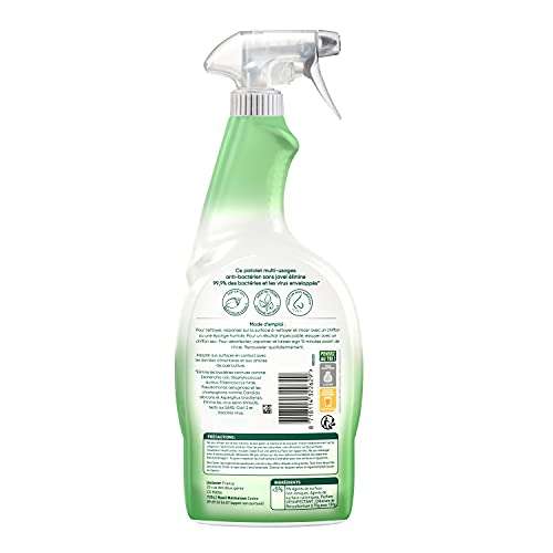 Spray Nettoyant Antibactérien Multi-Usages sans javel Cif - 750ml (Via abonnement)