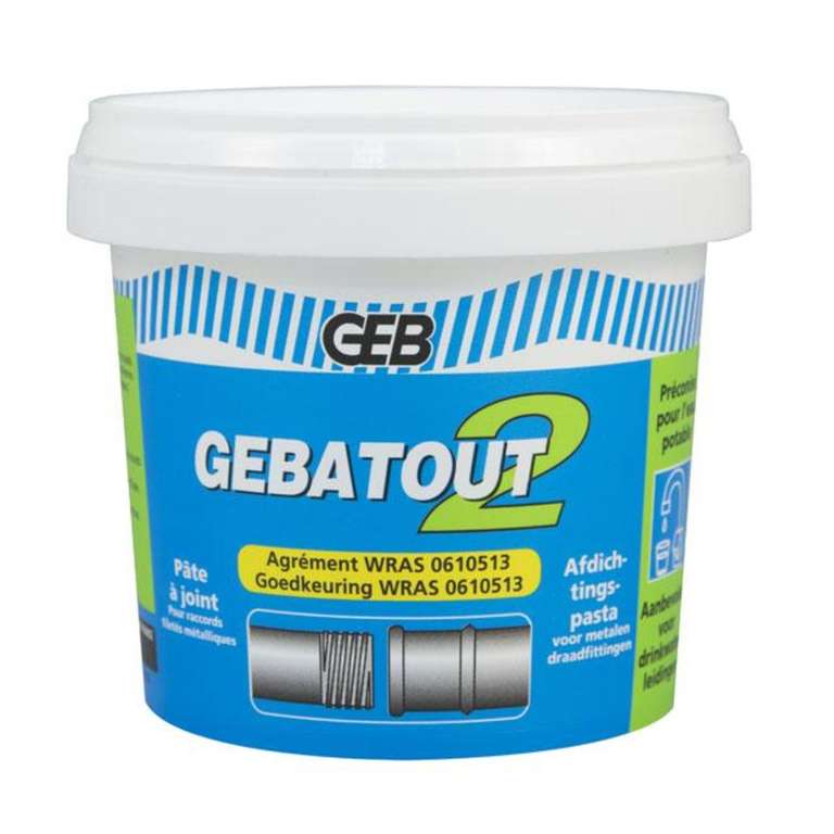 Pâte à joint Gebatout 2 - 500g, Graisse silicone (Frais de Livraison inclus)