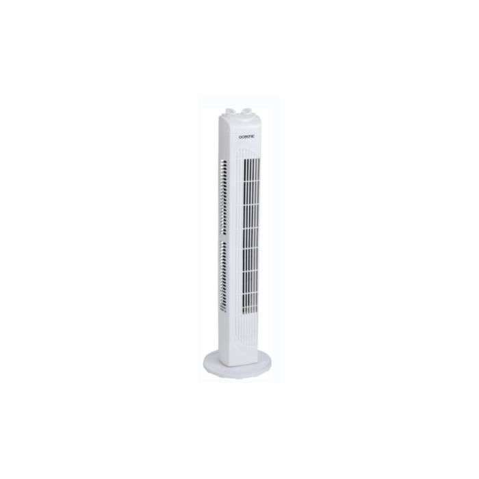 Ventilateur colonne Oceanic - 45W, Hauteur 78 cm, 3 vitesses, Oscillant (+1.99€ en cagnotte pour les CDAV)