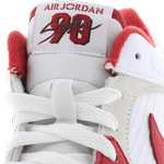 Chaussures Nike Air Jordan Stadium 90 White-Univ Red-Sail - Du 36.5 Au 40