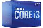 Processeur Intel Core I3-10100F 3.60GHZ SKTLGA1200 6.00MB Cache Boxed