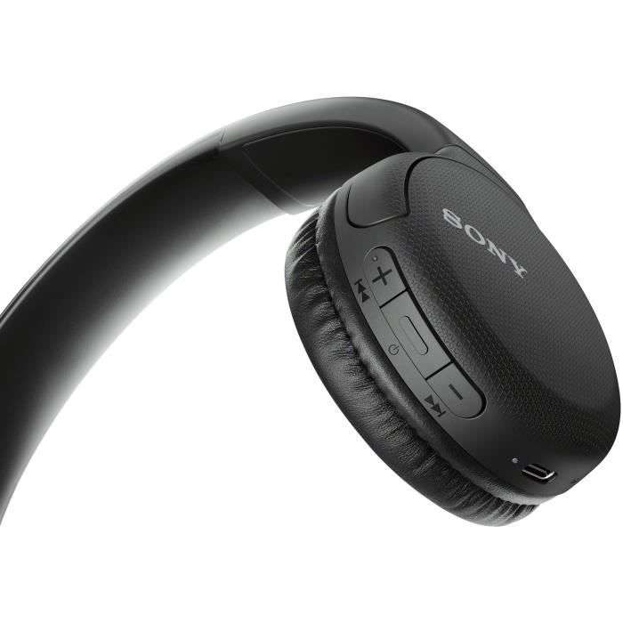 Casque audio sans-fil Sony WH-CH510B - Bluetooth, Noir