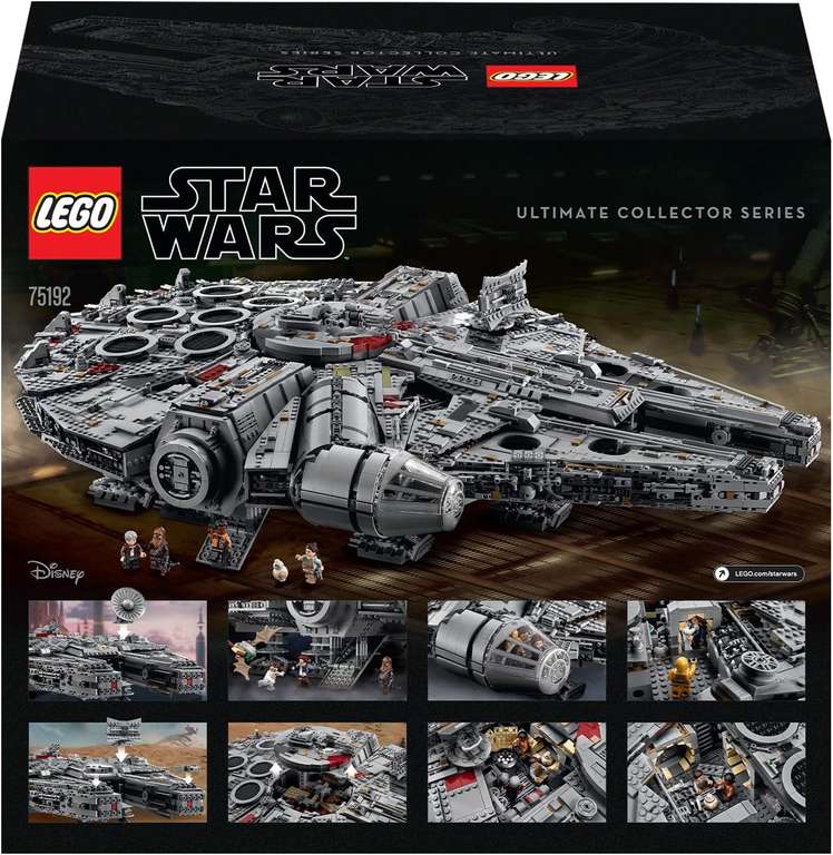Sélection de produits Lego en promotion - Ex: Jeu de construction Lego Star Wars (75192) - Millenium Falcon