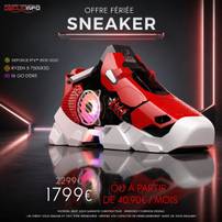 PC fixe gamer Sneaker - Ryzen 5 7500X3D, PNY RTX 5070 ARGB OC Triple Fan, RAM DDR5 16Go, SSD NVMe 1To, MSI MPG B850I Edge TI WIFI, Alim 850W