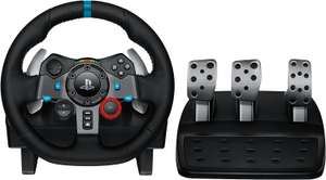 Volant de course avec pédales Logitech G29 Driving Force pour PS5, PS4 & PC (via 20€ sur la carte)