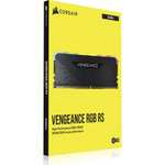 Kit Mémoire RAM DDR4 Corsair Vengeance RS - 32 Go (2 x 16 Go), 3200 MHz, CL16, RGB
