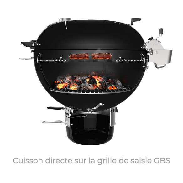 Barbecue à charbon Weber Master-Touch GBS Premium E-5775 - 57 cm (avec grille saisie GBS)