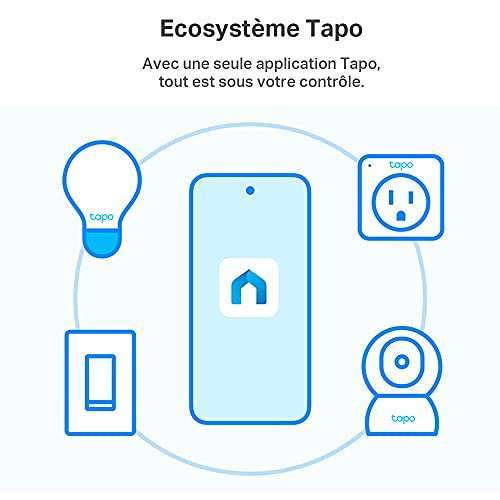 Prise Connectée Tapo P100 WiFi - Compatible avec Alexa et Google Home