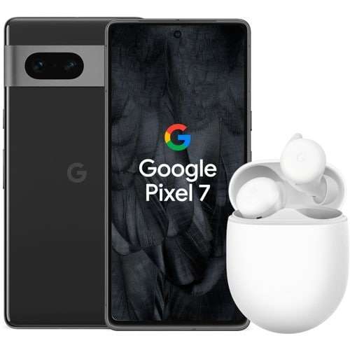 Smartphone 6.3" Google Pixel 7 - 128 Go, Noir + Ecouteurs Pixel Buds A (+ 24.45€ en Rakuten Points - vendeur Boulanger)