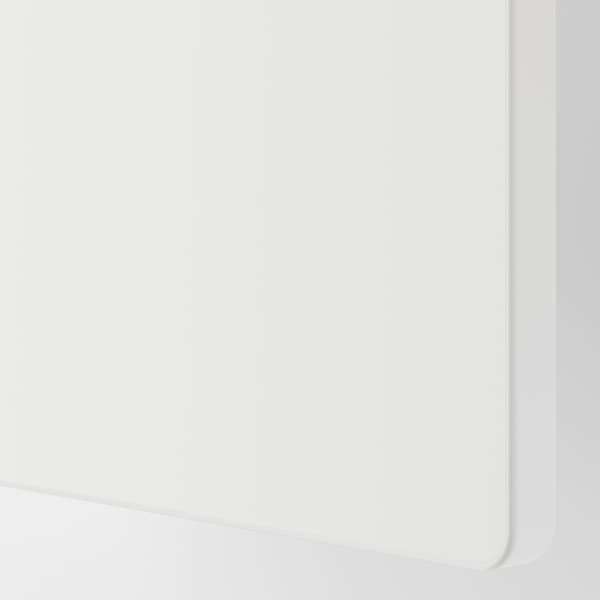 Armoire penderie Småstad / Platsa - blanc, avec 4 tiroirs, 60x42x181 cm