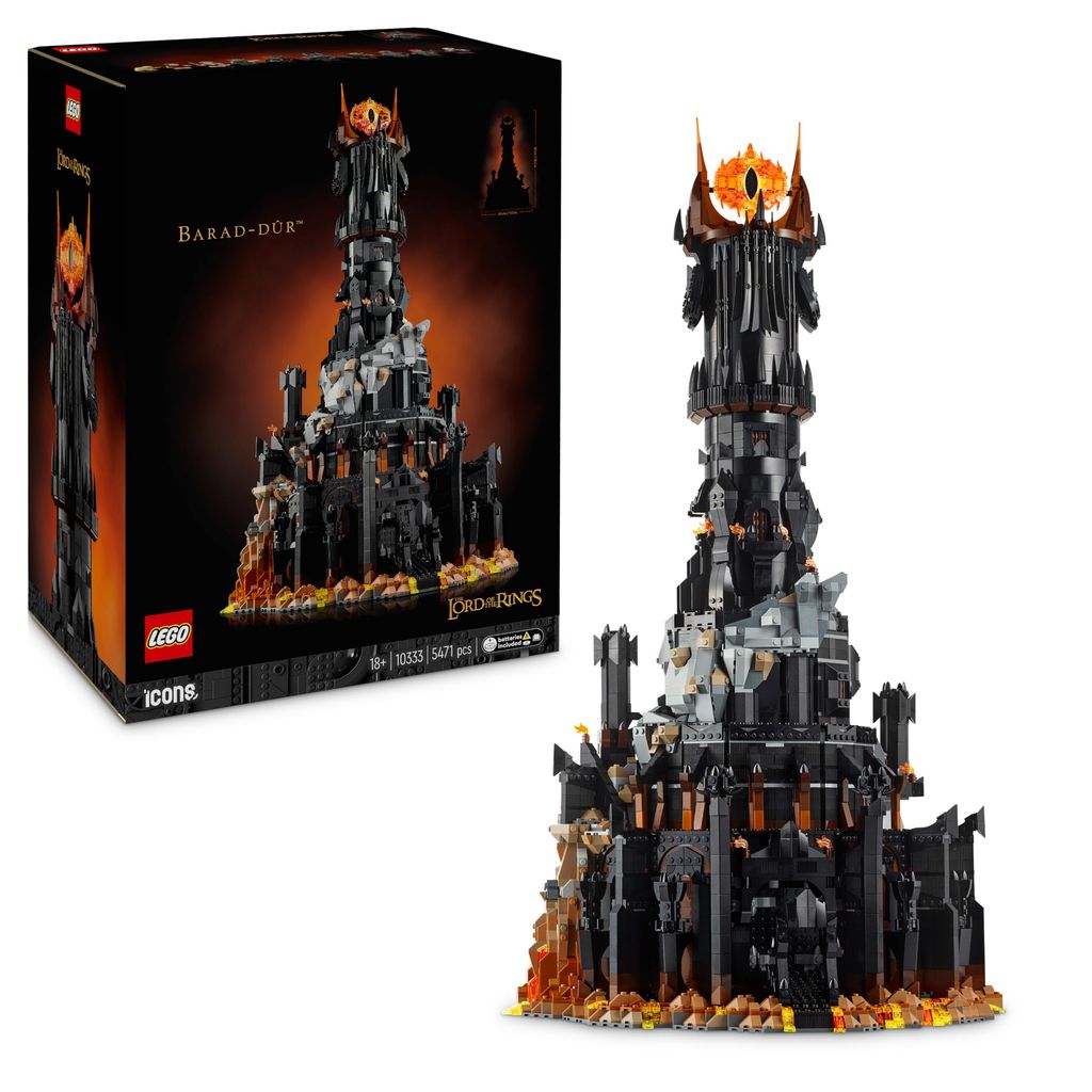 LEGO Icons - Le Seigneur des Anneaux : Barad-Dûr (10333)