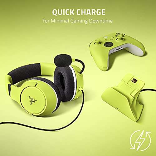 Socle de recharge Razer Quick Charging Stand (Electric Volt Wake Ed.) pour manettes de Xbox