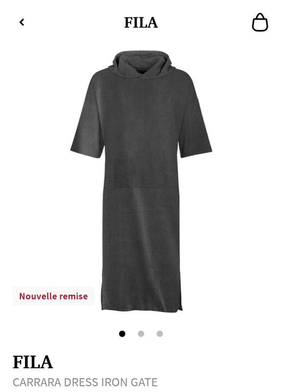 Robe Femme Fila Carrara Dress Iron Gate - Différents coloris, du XS au L