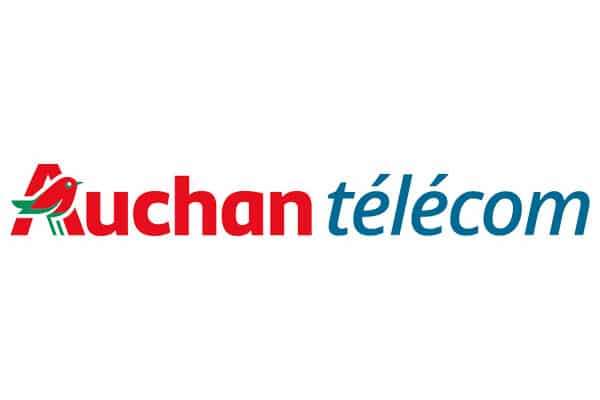 Forfait mobile 4G Auchan Télécom - Appels/SMS/MMS illimités, 10Go de DATA, sans engagement
