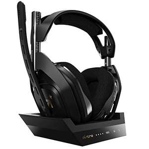 Micro-casque sans fil Astro Gaming A50 + station de charge gamer pour Xbox, Playstation, PC & Mac (Occasion - Comme neuf)