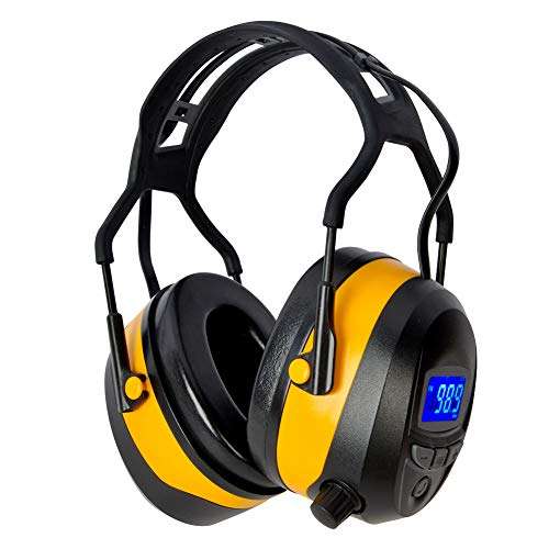 Casque de protection auditive Gardtech snr 29db, téléphone/audio bluetooth, micro, mp3, FM, 30H autonomie (Via coupon - vendeur tiers)