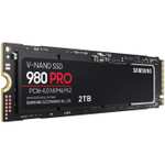 SSD Interne NVMe M.2 PCIe 4.0 Samsung 980 PRO (MZ-V8P2T0BW) - 2 To