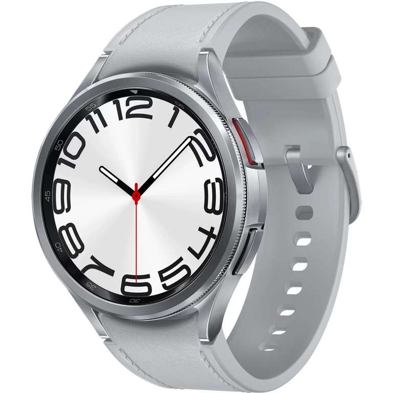 Montre connectée Samsung Galaxy Watch6 Classic - 47 mm, Noir ou Argent (Via ODR de 80€)