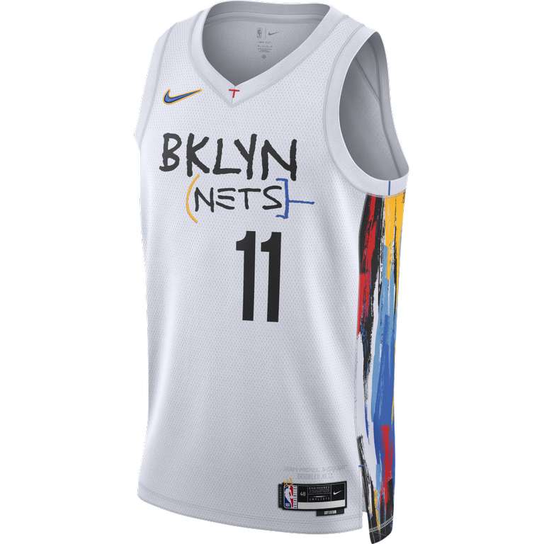 Maillot NBA Kyrie Irving Brooklyn Nets Nike City Edition 2022 - Plusieurs Tailles Disponibles