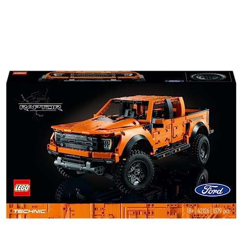 Jeu de construction Lego Technic 42126 - Kit Ford F-150 Raptor (Via coupon)