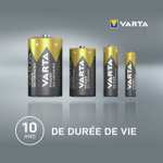 Lot de 30 Piles Alcalines AA Varta Power on Demand - 1,5V