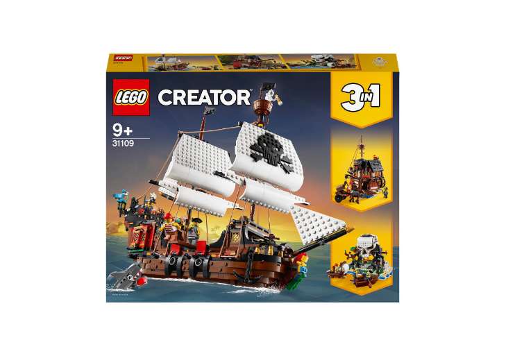 LEGO Creator 31109 Le bateau Pirate LEGO (via 25€ sur la carte fidélité)