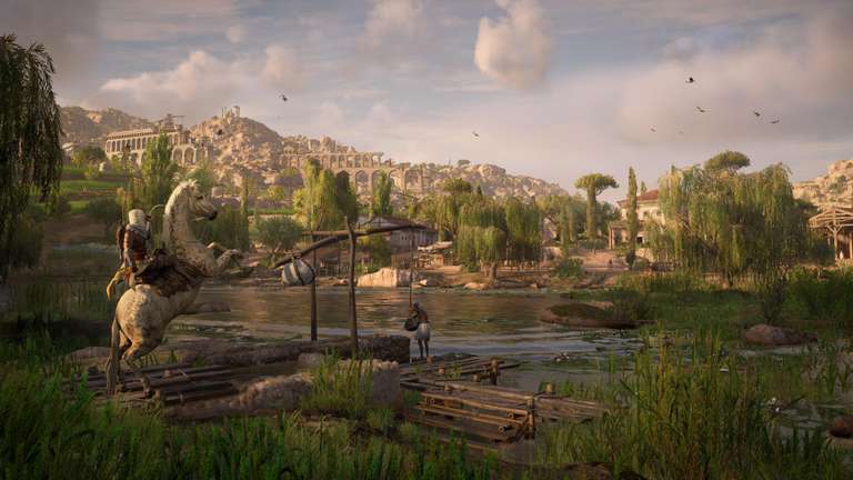 Assassin's Creed Origins - Édition Gold: Jeu + Season Pass + Pack Deluxe sur Xbox One & Series XIS (Dématérialisé - Clé Microsoft Argentine)