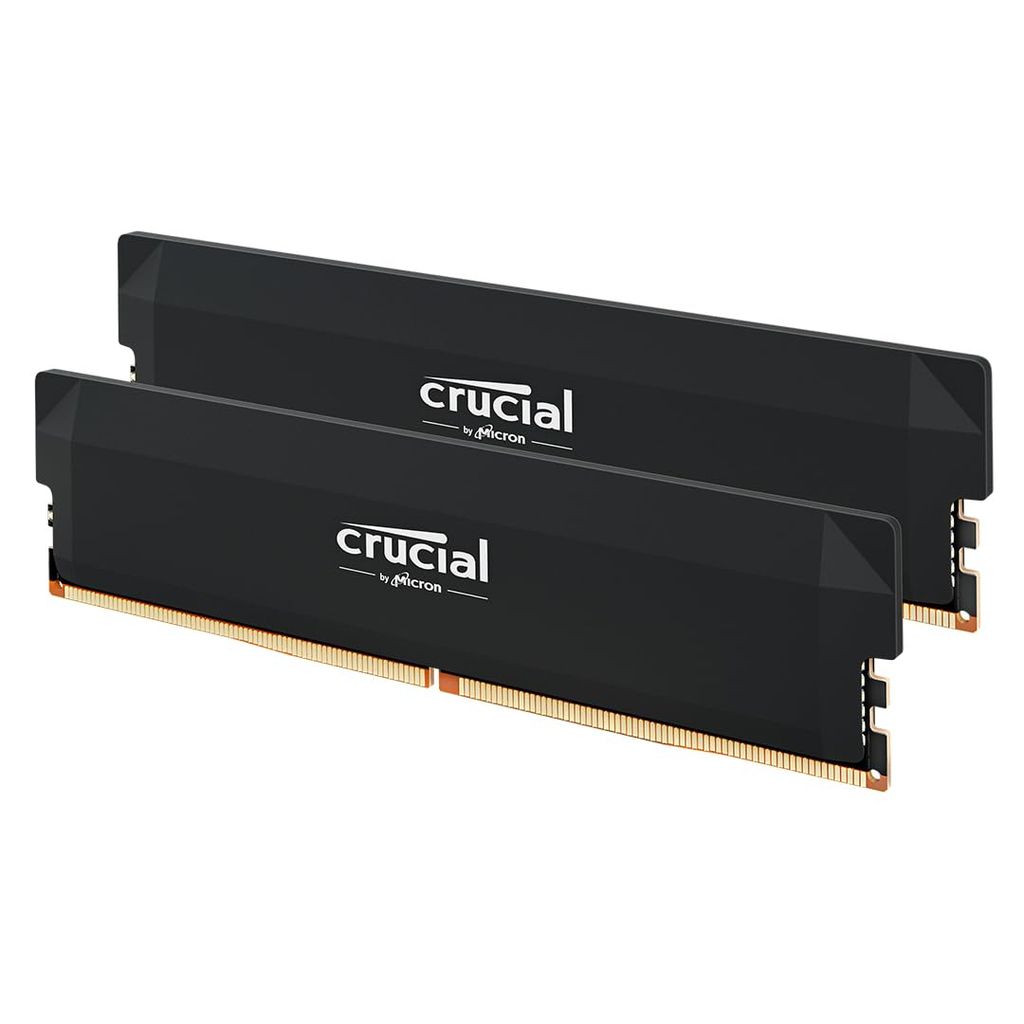 Mémoire PC RAM 32 Go (2x16Go) Crucial Pro CP2K16G60C36U5B - DDR5, 6000MHz, CL36