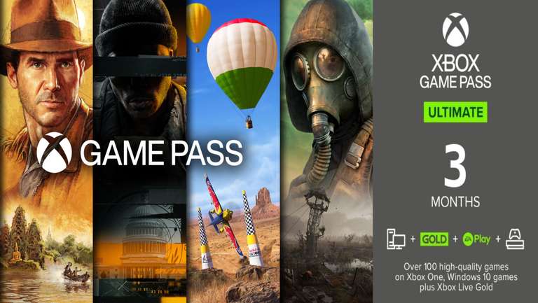 Abonnement Xbox Game Pass Ultimate 3 mois à 18,58€ chez Eneba | Dealabs