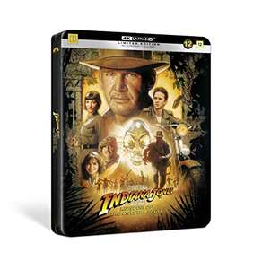 Indiana Jones et Le Royaume du crâne de Cristal - 4K Ultra HD + Blu-Ray-Édition boîtier SteelBook