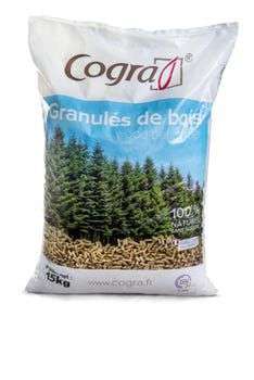 Sac de Granulés de bois Cogra (15 kg) - Gignac (34)