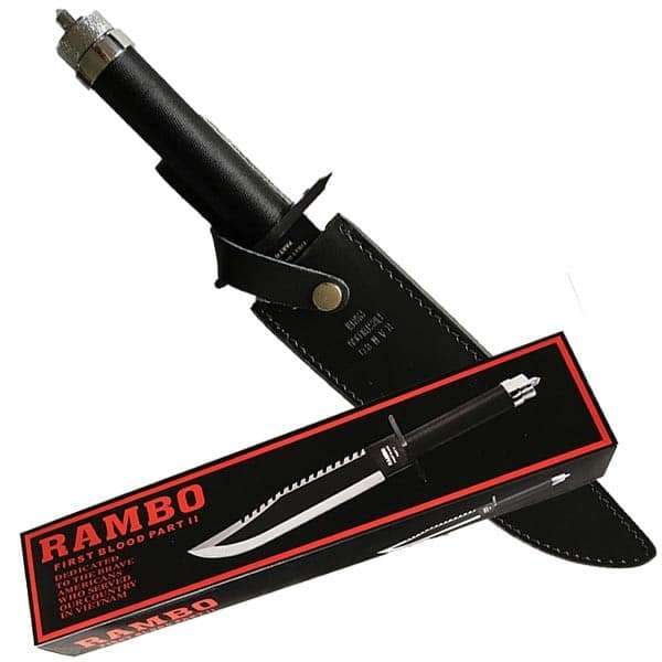 Réplique Poignard Signature Rambo First Blood Part II (repliquemangacine.fr)