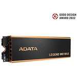 SSD interne M.2 NVMe ADATA Legend 960 Max (‎‎ALEG-960M-1TCS) - 1 To, 7400-6800 Mo/s, Compatible PS5