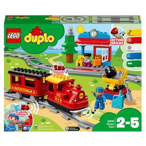 Jouet Lego Duplo 10874, Le Train à Vapeur (via 11.97€ sur la carte)