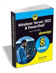 Ebook gratuit: Windows Server 2022 & PowerShell All-in-One For Dummies (Dématérialisé - Anglais)