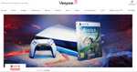 Pack Console PS5 Slim Standard + Assassin's Creed Mirage + Casque Konix Hyperion