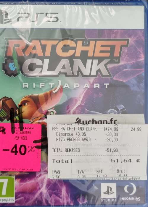 Ratchet & Clank: Rift Apart sur PS5 (Saint-Sébastien-Sur-Loire 44)