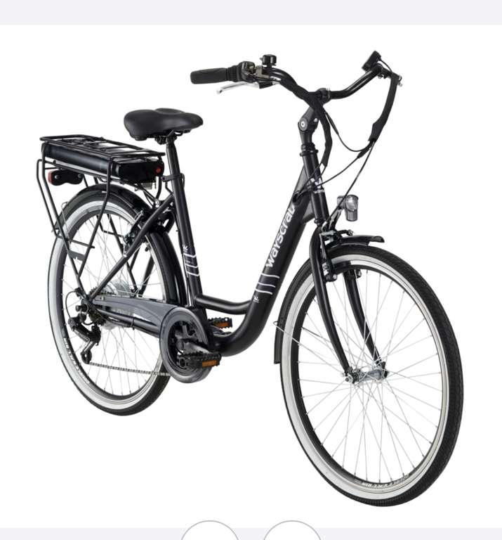Vélo électrique de ville Wayscral Everyway E100 26" - Noir