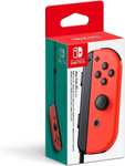 Manette Joy-Con Gauche Bleu Néon pour Nintendo Switch ou Manette Droite Rouge Néon à 29.25€ (soit 57,50€ la paire de joy-con)