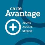 20% de réduction sur les Cartes Avantage SNCF Jeune, Adulte et Senior