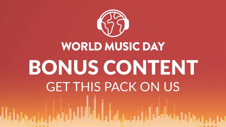 World Music Day 2023 Bonus Content : Sélection de boucles et de rythmes musicaux libres de droits offerts (Dématérialisés)