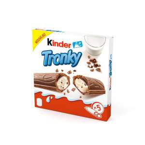 Kinder Tronky gaufrette croustillante au cacao fourrée au lait 5 pièces 90g - Villebon (91)