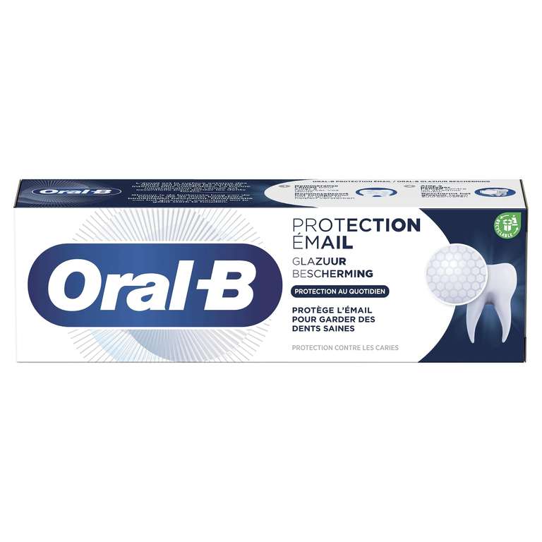 Lot de 12 dentifrices Oral-B Densité Émail - 12 x 75ml (via Prévoyez & Économisez)