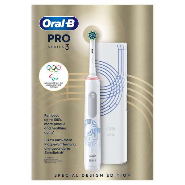 Brosse à dents électrique Oral-B Série Pro 3 (Via 48.99€ sur la carte de fidélité)