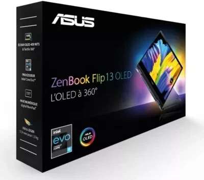 PC portable 13.3" Asus ZenBook Flip 13 Evo UX363 - FHD OLED, i5 1135G7, 8 Go de RAM, 512 Go en SSD, Windows 11 (+ 0.95€ en RP) - Boulanger
