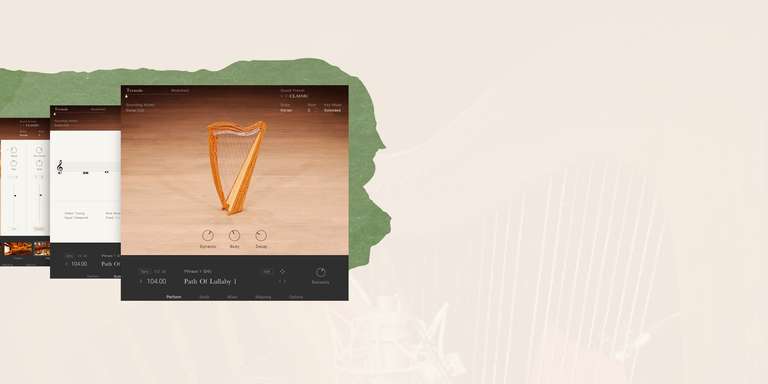 VST Native Instrument Irish Harp pour Kontakt gratuit (Dématérialisé)