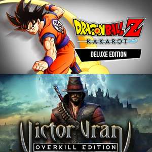 Dragon Ball Z Kakarot Deluxe Edition (inclus le Season Pass 1) + Victor Vran Overkill Edition (avec les DLC) sur PC (Dématérialisé - Steam)