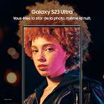 Smartphone 6.8" Samsung Galaxy S23 Ultra - 12Go de RAM, 1To + Adaptateur secteur 25W (via 150€ d'ODR)