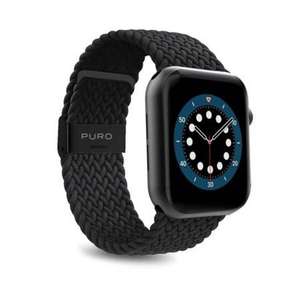 Bracelet pour montre Apple Puro Loop - Noir